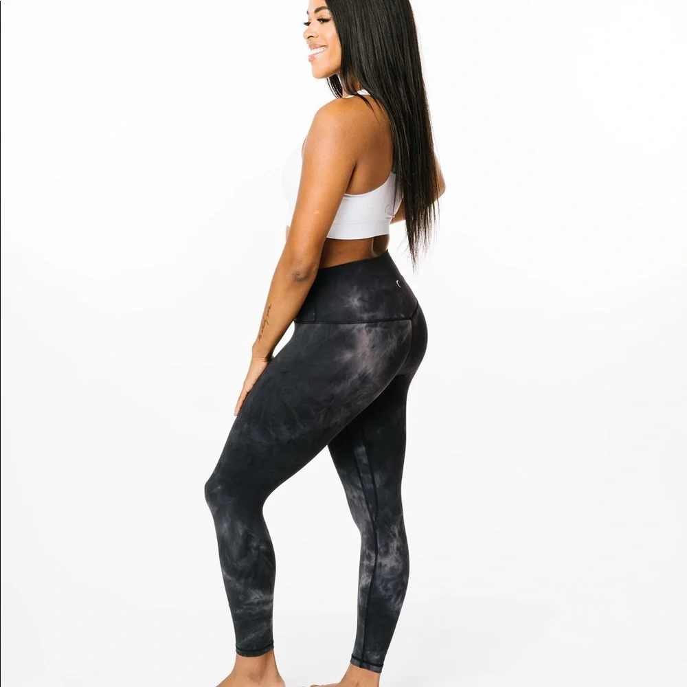 Zyia Midnight Hendrix Brilliant Hi-Rise 7/8 24" Leggings Size 16-18 - Picture 1 of 5